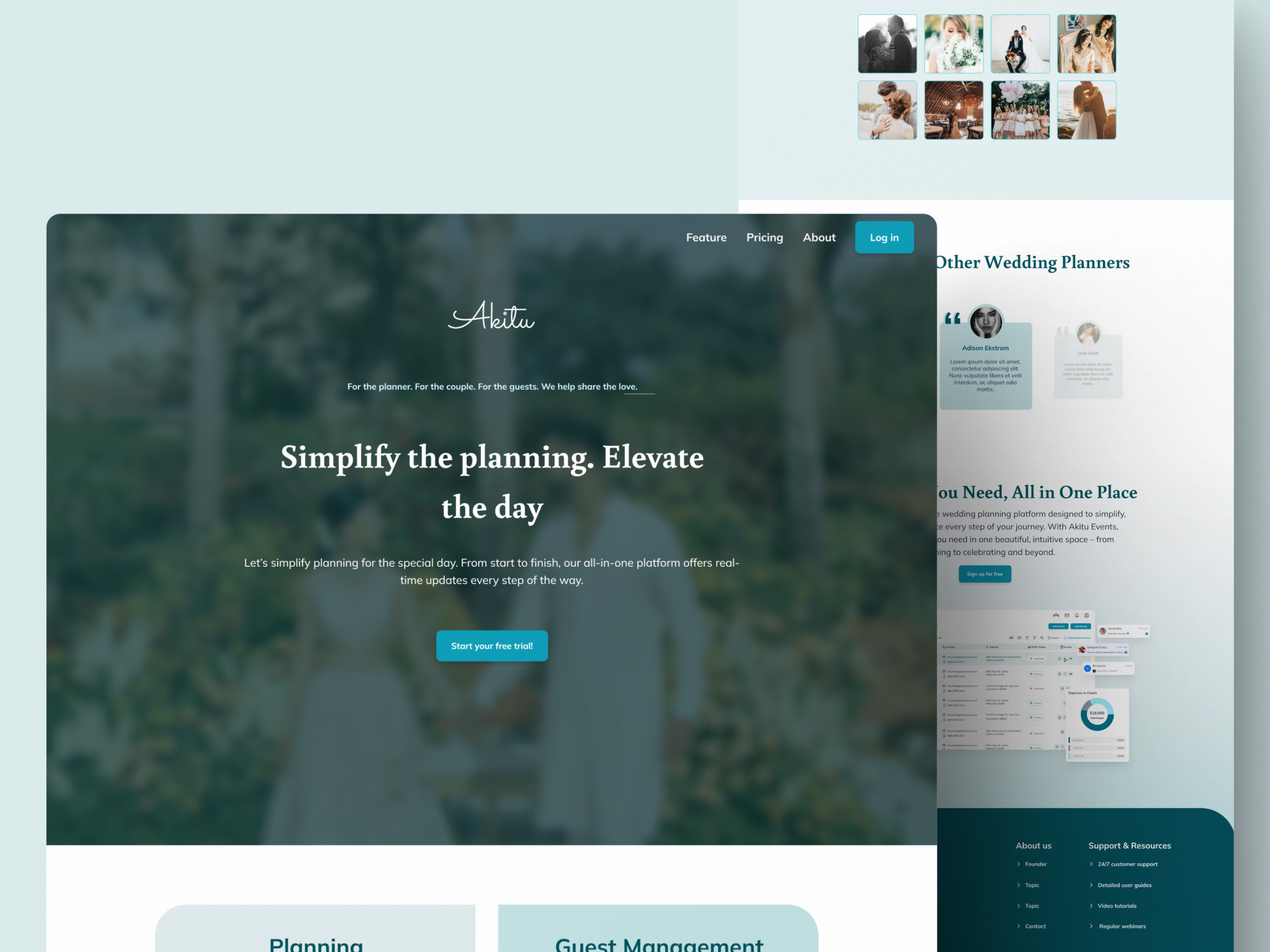 AkituEvents - Wedding Planning Platform