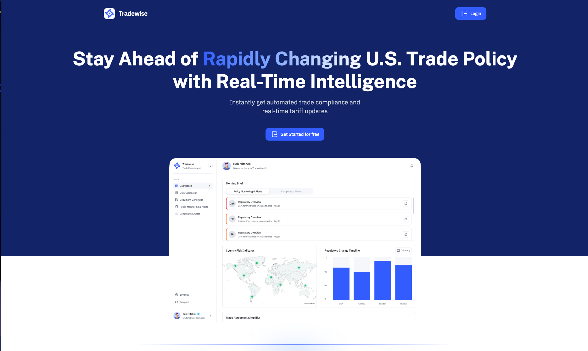 TradeWise Dashboard